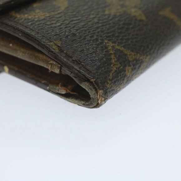 LOUIS VUITTON Monogram Portefeuille Elise Wallet M61654 LV Auth 62227 - Picture 9 of 16